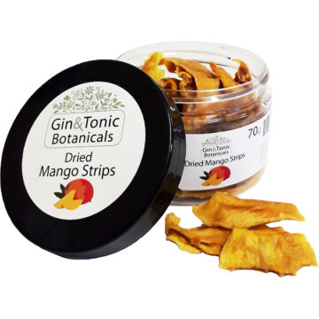 Gin Tonik fűszer kis tégelyben, szárított mangó csíkok - 70gr