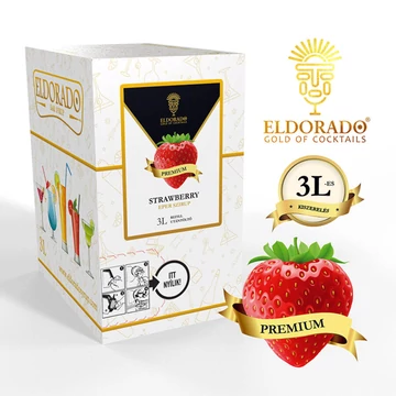 Bag in Box Eldorado prémium eper szirup 3 liter