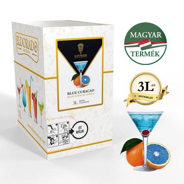 Bag in Box Eldorado blue curacao szirup 3 liter