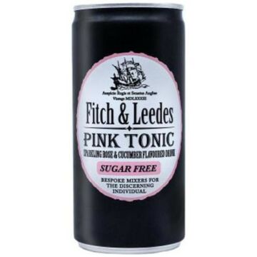 Fitch &amp; Leedes Pink Zero Tonik fémdobozos 200 ml