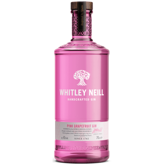 Whitley Neill Pink Grapefruit Gin 43% 0,7L
