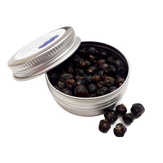 Gin Tonic botanicals mini fém tégelyben, borókabogyó egész 10gr
