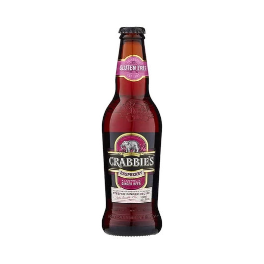 Crabbies Raspberry gyömbérsör 4% 330ml