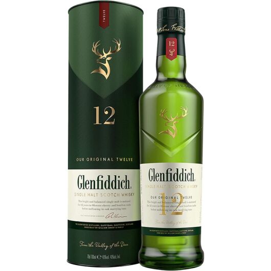 Glenfiddich 12 years whisky 0,7L 40%